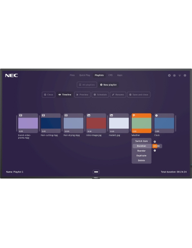 SHARP NEC MultiSync M651-MPi4