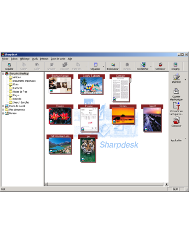 Logiciel Sharpdesk ®