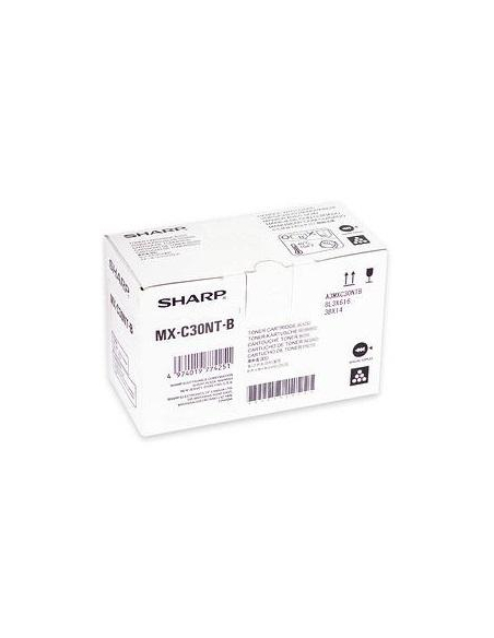 Toner SHARP MXC30GTB NOIR