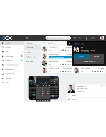 Téléphonie 3CX - Burotic Store