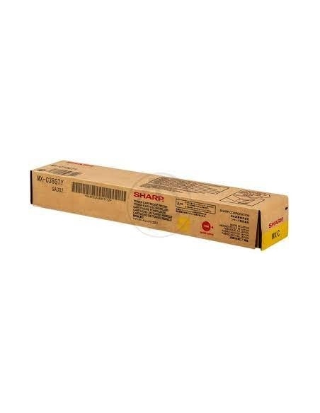 Toner SHARP MXC38GTY JAUNE