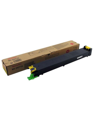 Toner SHARP MX31GTYA JAUNE