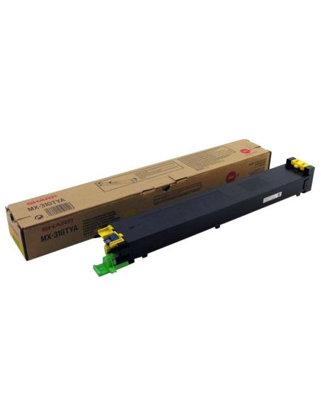 Toner SHARP MX31GTYA JAUNE