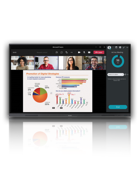 SHARP BIG PAD PN-L862B