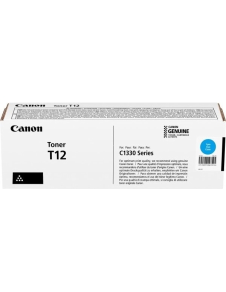 TONER CANON T12 CYAN