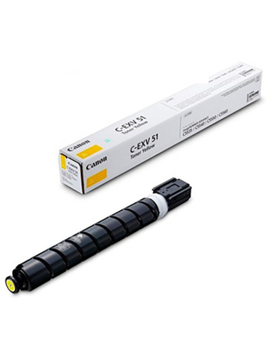 Toner CANON CEXV 51 JAUNE