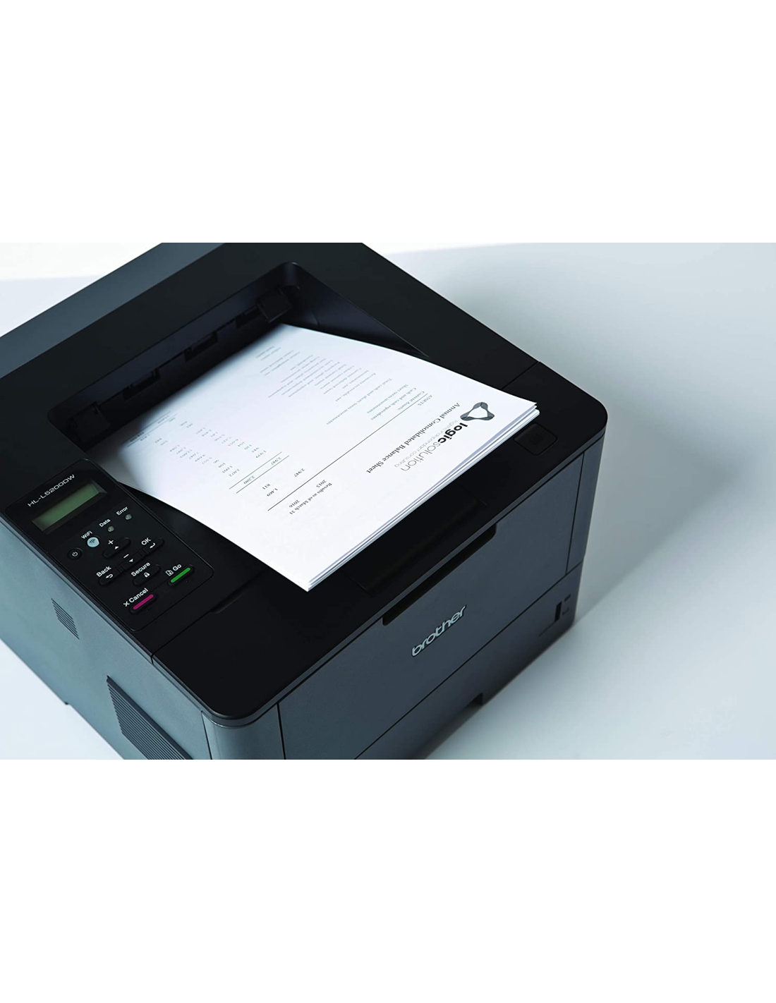Imprimante laser monochrome Noir et Blanc BROTHER HL-L5200DW -BUROTIC STORE