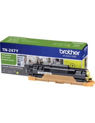 BROTHER Toner TN-247 JAUNE - BROTHER TN-247 JAUNE- BUROTIC STORE